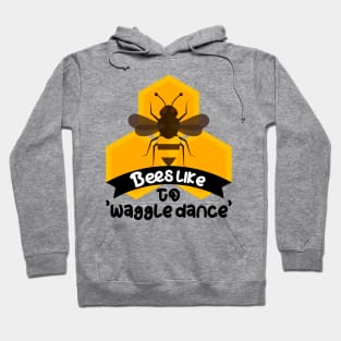 Funny Bumblebee Beekeeper Beekeeping waggle dance Hoodie